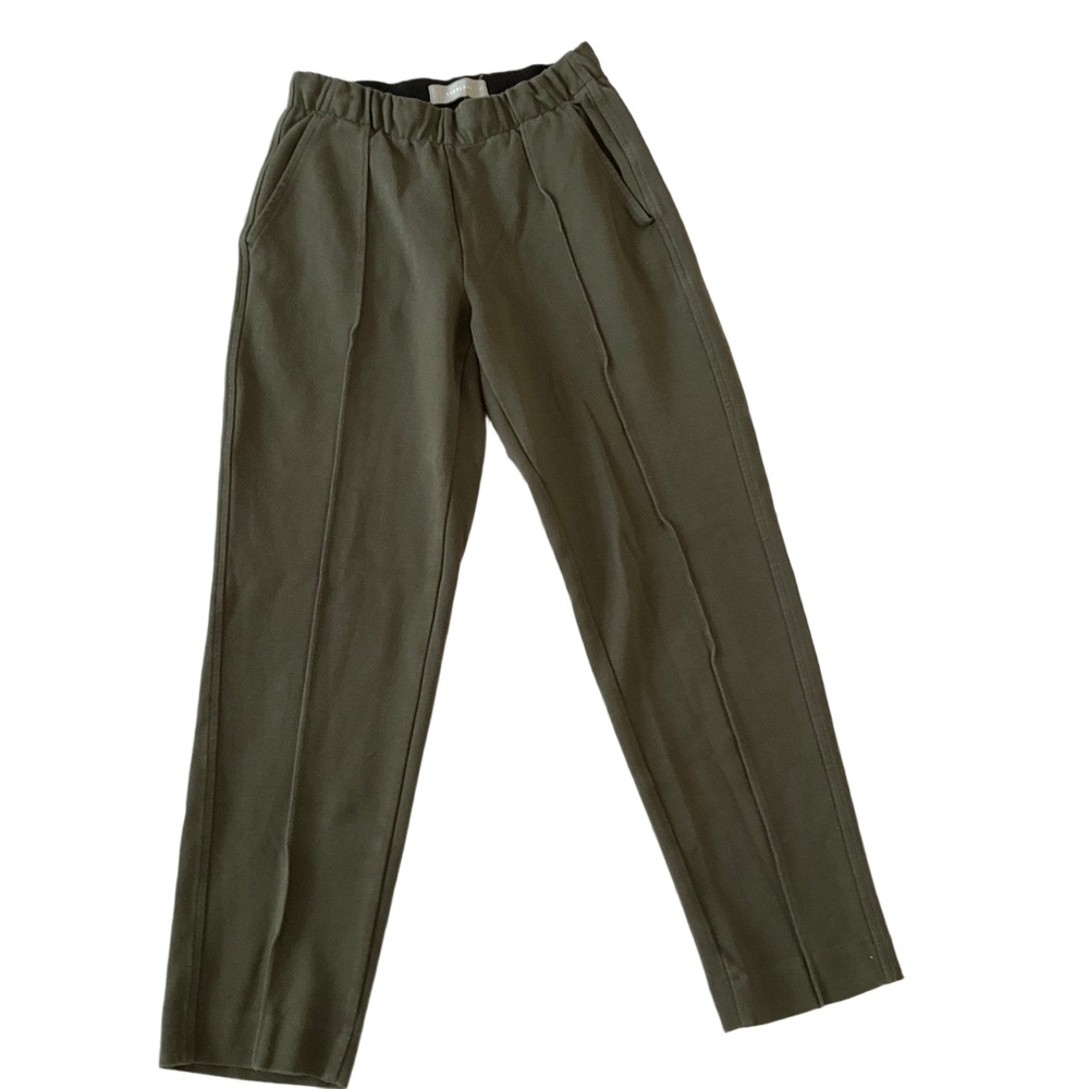 Everlane Green Pull On Elastic‎ Waistband Side Pockets  Pants Size XXS